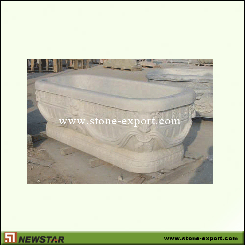 Construction Stone,Bathtub and Tray,Beige Marble