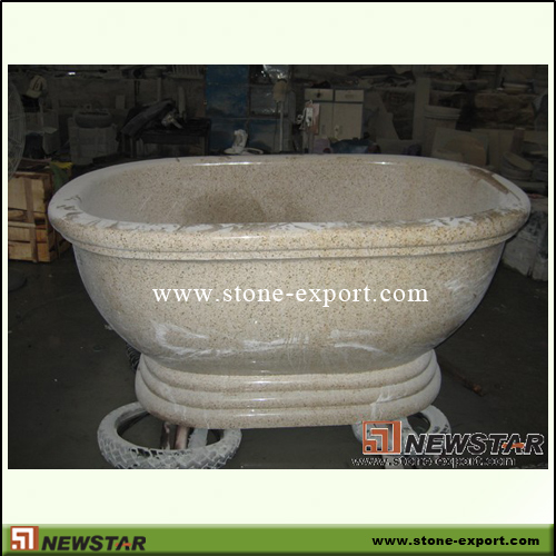 Construction Stone,Bathtub and Tray,G682 Golden Yellow