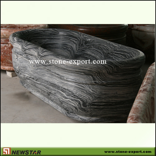 Construction Stone,Bathtub and Tray,Grey Flower Marble