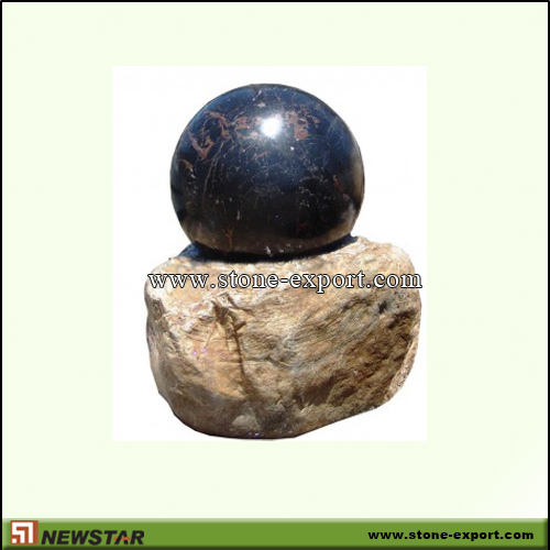 Landscaping Stone,Ball and Floating Sphere,China Nero Margiua