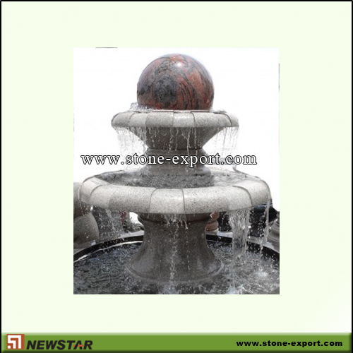 Landscaping Stone,Ball and Floating Shere,Multicolor Red,G603