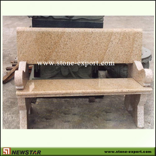 Landscaping Stone,Table and Bench,G682 Golden Yellow