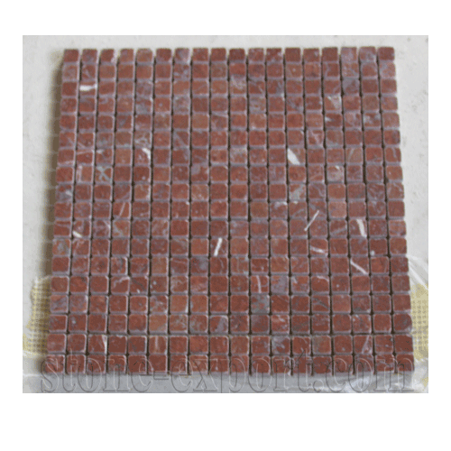 Marble and Onyx Products,Marble Mosaic Tiles,Red Alicante